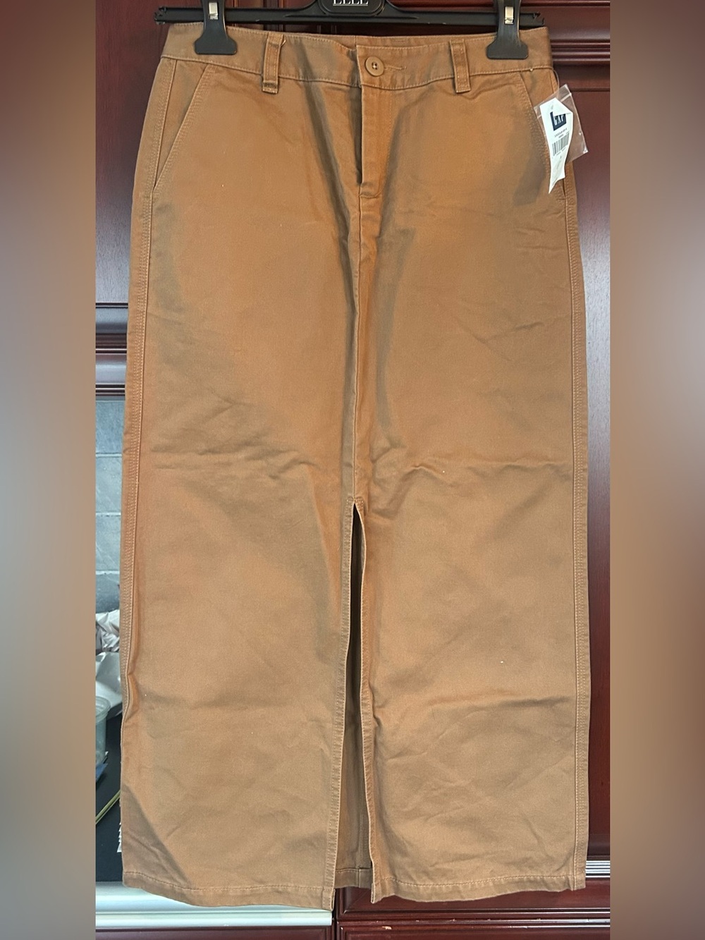 GAP Hutton brown maxi skirt size 01 - Picture 5 of 9